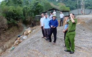 Bí thư Tỉnh ủy Sơn La Hoàng Quốc Khánh kiểm tra ảnh hưởng bão số 3 - Ảnh 6.