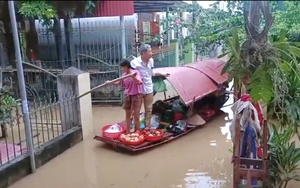 Nước dâng cao gần 2 m, hàng trăm người được "giải cứu" trong tâm lũ ở Thái Nguyên - Ảnh 23.