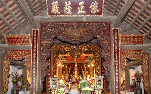 Ngắm Kiến trúc cổ có một không hai ở đình Đại Phùng vừa được xếp hạng Di tích quốc gia đặc biệt - Ảnh 2.