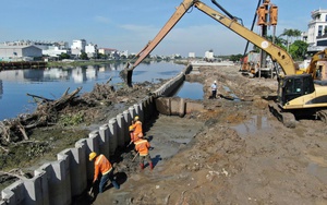 "Vượt nắng, thắng mưa" thông xe hai đoạn tuyến thuộc cao tốc Bến Lức - Long Thành  - Ảnh 4.