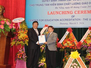 Thành lập Trung tâm kiểm định chất lượng giáo dục khu vực miền Trung