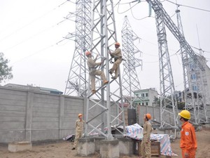 EVNHANOI: Ra quân đầu năm dự án nâng công suất TBA 110 kV Tía