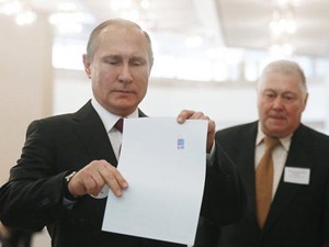 Bầu cử Nga: Báo chí thế giới viết gì về chiến thắng của ông Putin?