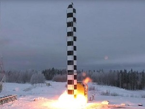Mỹ có thể phải phóng 500 đầu đạn để đánh chặn tên lửa Sarmat Nga