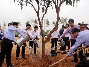 Phú Thọ: Phát động lễ trồng cây phủ xanh Đền Hùng