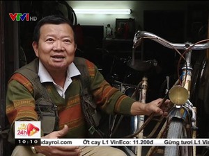 Clip: Người đàn ông Hà Nội bán nhà mặt phố để sưu tầm xe đạp cổ