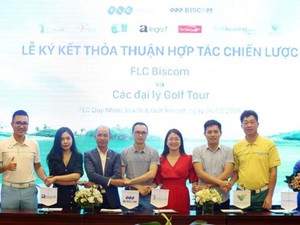 “Cú bắt tay” đột phá của FLC Biscom với 10 đại lý golf tour lớn nhất Việt Nam