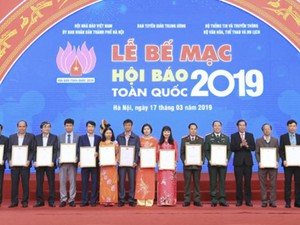 Hội Báo toàn quốc 2019: Báo NTNN/Dân Việt nhận 2 giải A