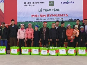 Syngenta Việt Nam trao tặng 10 “Mái ấm Syngenta” cho 10 nông dân nghèo tại các tỉnh