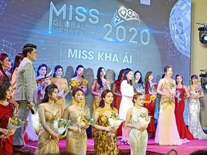 "Miss Global Her Beauty" thi chui, bị Sở VHTT Hà Nội phạt 49 triệu đồng