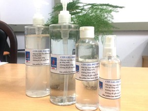 VPI sản xuất nước rửa tay khô sát khuẩn phòng dịch do virus Corona mới 