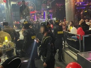 Đột kích quán bar tại Đà Lạt, gần 100 người dương tính với ma tuý
