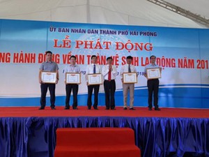 Hải Phòng: Phát động Tháng hành động an toàn vệ sinh lao động