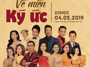 Liveshow "Về miền ký ức" quy tụ nhiều ngôi sao ca nhạc