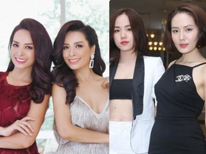 Những cặp chị em “Thúy Vân – Thúy Kiều” của showbiz Việt, họ là ai?