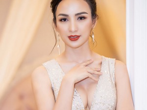 Hoa hậu Ngọc Diễm tất bật chạy show trước khi rời showbiz