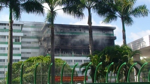 Vụ cháy công ty Pou Yuen do chập điện?