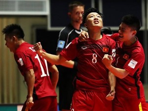 ĐT Futsal Việt Nam chiếm ưu thế tại Cúp Chiến Thắng 2016