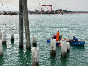 Tổ chức khai quật khảo cổ học tàu cổ đắm tại biển Dung Quất