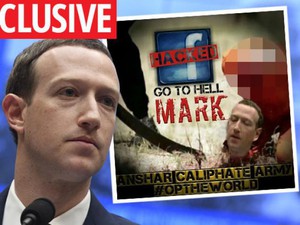 IS dọa chặt đầu ông chủ Facebook Mark Zuckerberg