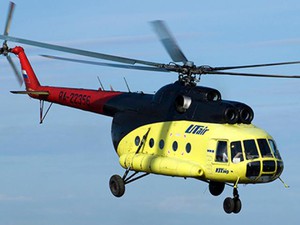 Trực thăng Mi-8 rơi ở Nga, 18 người thiệt mạng