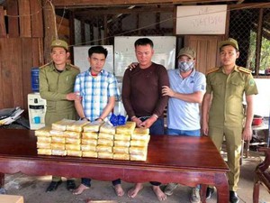 Biên phòng Quảng Trị bắt giữ 200.000 viên ma túy trên đất Lào