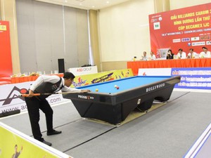 Nước tăng lực Number 1 tiếp tục đồng hành cùng Giải Billiards Carom 3 băng quốc tế Bình Dương