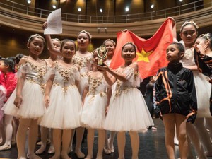 Lần đầu tiên, ballet nhí Việt Nam xuất sắc giành huy chương vàng châu Á