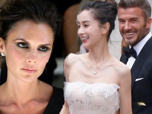 Vợ David Beckham ghen tuông khi thấy ảnh chồng chụp với AngelaBaby?