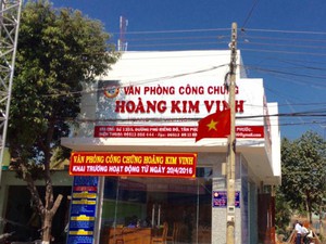 Công an vào cuộc vụ lập khống hồ sơ tập sự hành nghề công chứng