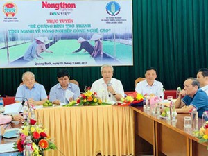 Quảng Bình: Năm “nhà” bàn cách phát triển nông nghiệp CNC