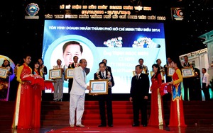 Tôn vinh 100 doanh nhân tiêu biểu TP.HCM 2014