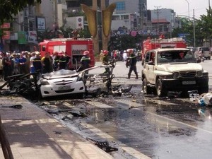 Vụ nổ ô tô 2 người chết: Hé lộ bức thư tuyệt mệnh của khách đi taxi