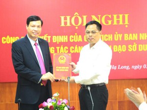 Chính thức bổ nhiệm Giám đốc Sở Du lịch Quảng Ninh