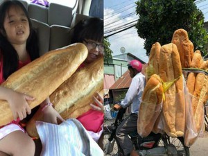 Xôn xao bánh mì khủng dài 1m ở An Giang lọt top món ăn kỳ lạ nhất TG