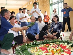Clip: Có món ếch, nhái, dế mèn trong mâm lễ mừng cơm mới của người Lào ở Sơn La