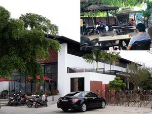 Quảng Ngãi: "Bất lực" đóng cửa quán cà phê trái phép ở Bảo tàng?