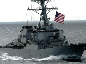 Tàu khu trục Mỹ tiến sát Hạm đội Thái Bình Dương Nga