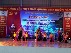Xã vùng nước nổi Pá Ma Pha Khinh đạt chuẩn nông thôn mới