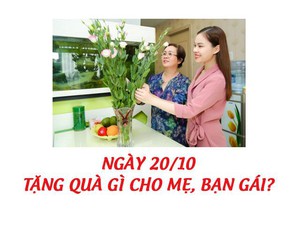 Tặng quà 20/10/2019 ý nghĩa tặng cho mẹ, bạn gái