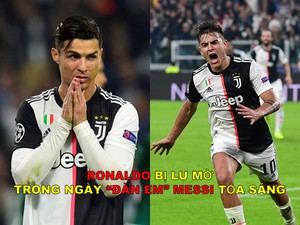 Ảnh chế: Ronaldo bị lu mờ bởi &quot;đàn em&quot; Messi tại cúp C1