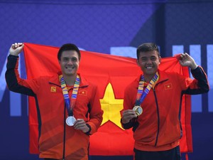 Giành HCV SEA Games lịch sử, Lý Hoàng Nam nói gì về Daniel Nguyễn?