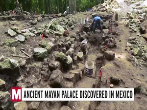 Tìm thấy cung điện đồ sộ 1.000 năm tuổi của người Maya ở Mexico