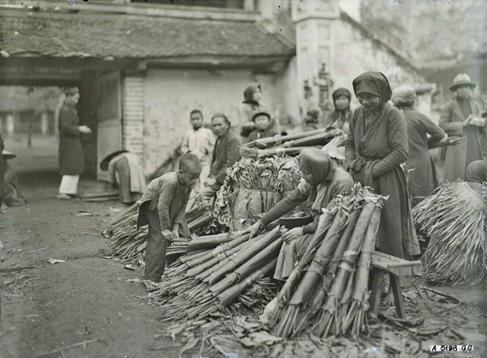 Chùm ảnh để đời về Tết Nguyên đán Bắc Bộ những năm 1920 - Ảnh 8.