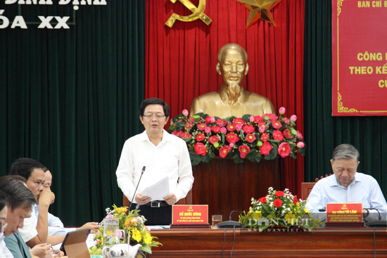 Đại tướng Tô Lâm: 'Bình Định phòng chống tham nhũng tiêu cực rất tốt, không có vụ án nghiêm trọng' - Ảnh 1.