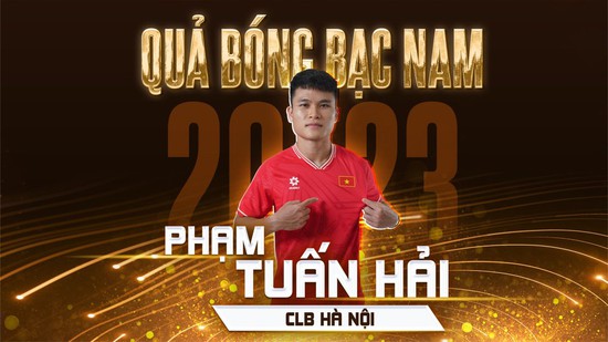 Trao giải Quả bóng vàng Việt Nam 2023: Bất ngờ Hoàng Đức- Ảnh 3.