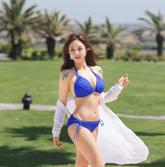 Tan chảy với vẻ đẹp của hot girl đẹp nhất xứ Hàn