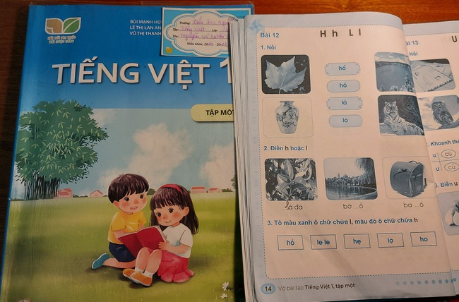 Phụ huynh &quot;chê&quot; chương trình lớp 1 mới &quot;nặng đô&quot; - Ảnh 1.