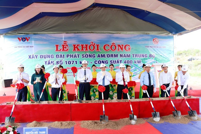 VOV khởi công xây dựng Đài phát sóng Nam Trung bộ tại tỉnh Ninh Thuận - Ảnh 2.