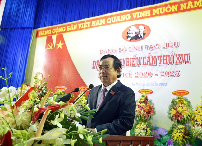 Bà Trương Thị Mai dự khai mạc Đại hội Đảng bộ tỉnh Bạc Liêu lần thứ XVI - Ảnh 3.